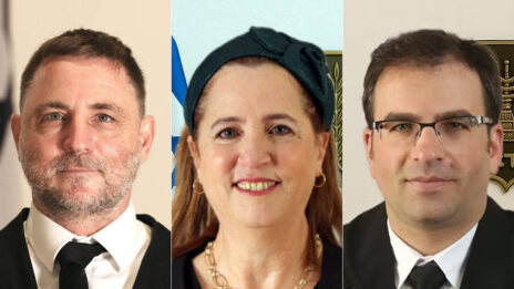 השופטים חנה קיציס, רמי חיימוביץ (משמאל) ואבי סתיו (צילומים: הרשות השופטת) השופטים חנה קיציס, רמי חיימוביץ (משמאל) ואבי סתיו (צילומים: הרשות השופטת)