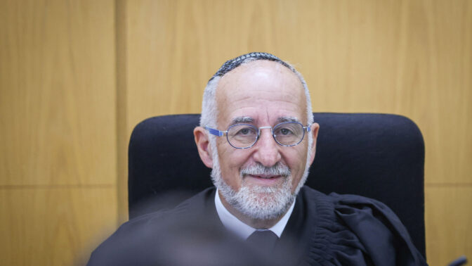 השופט אשר קולה, 7.6.2022 (צילום: דוד כהן) השופט אשר קולה, 7.6.2022 (צילום: דוד כהן)