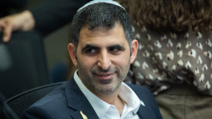 השר שלמה קרעי בכנסת, מאי 2026 (צילום: יונתן זינדל)