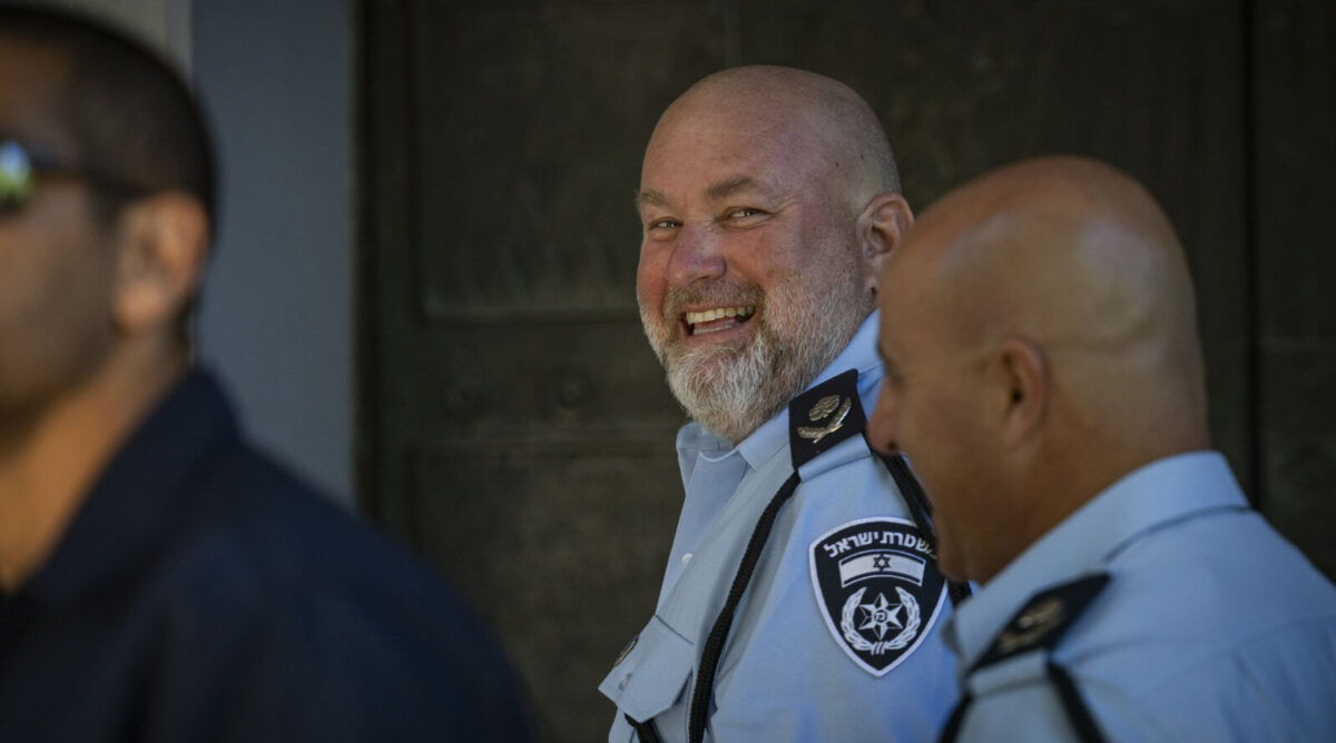 ניצב בועז בלט, ראש אגף החקירות והמודיעין (אח"מ) במשטרת ישראל, 6.9.26 (צילום: יונתן זינדל)