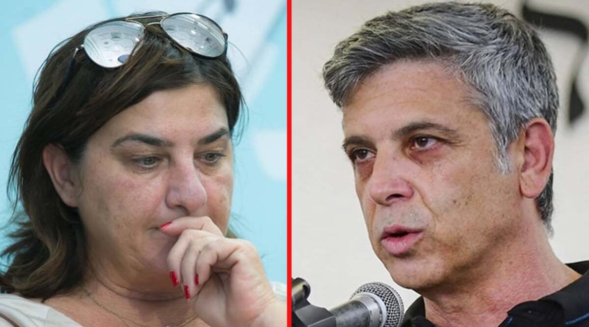 אבי וייס, מנכ"ל חדשות 12, וטלי בן-עובדיה, מנכ"לית חדשות 13 (צילומים: פלאש90)